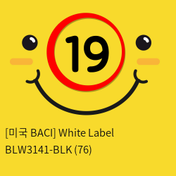 [미국 BACI] White Label BLW3141-BLK (76)