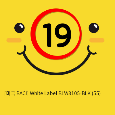 [미국 BACI] White Label BLW3105-BLK (55)